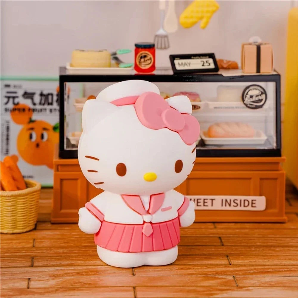 Sanrio Hello Kitty Blind Box Specified Design Princess Dress up Diary Series Anime Action Figure Toy Dressing Birthday Gift Toy