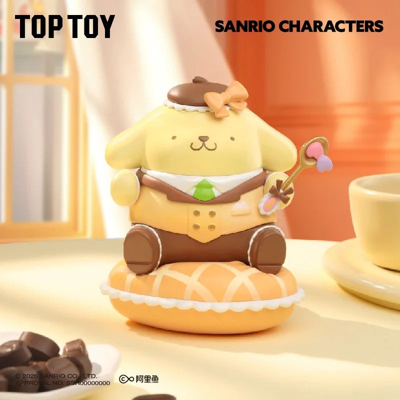 Sanrio Kuromi Family Sweetheart Candy Series Blind Box Hello Kitty My Melody Decoration Trend Toy Figure Children Birthday Gift