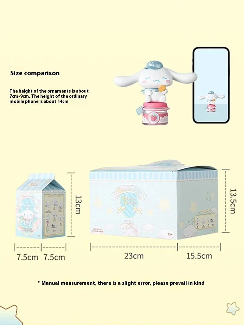 Sanrio Cinnamoroll Cooking House Series Blind Box Figure Collection Ornament Decoration Children'S Toy Gift