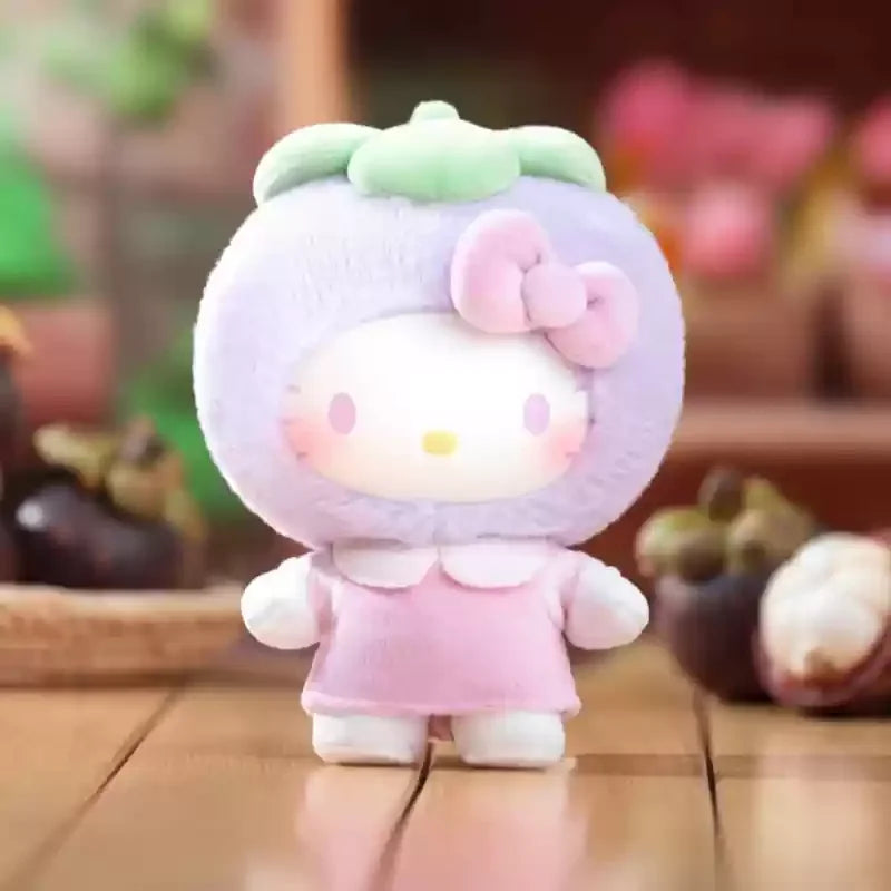 Authentic New TOPTOY Hello Kitty Fruity Paradise Series Plush Blind Box Anime Pendant Cartoon Pendant Doll Guess Bag Girl Gift