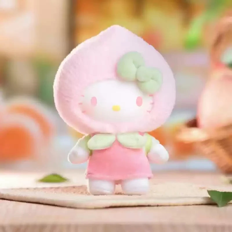 Authentic New TOPTOY Hello Kitty Fruity Paradise Series Plush Blind Box Anime Pendant Cartoon Pendant Doll Guess Bag Girl Gift
