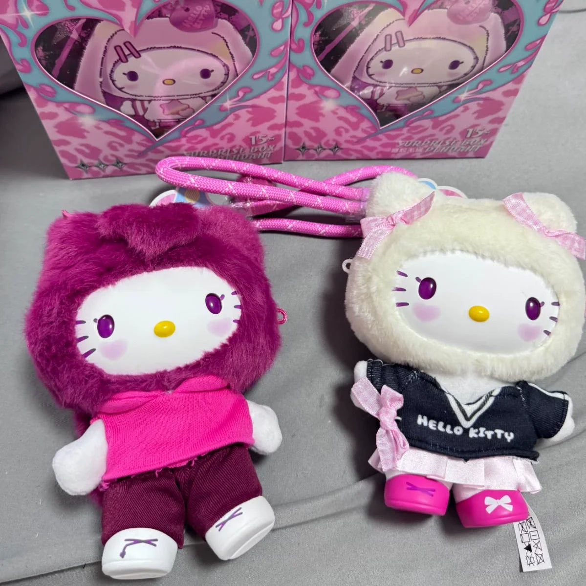 2025 Original Hellokitty Popstar Series Vinyl Doll Blind Box Hello Kitty Pendant Handbag Decoration Cute Doll Birthday Gift
