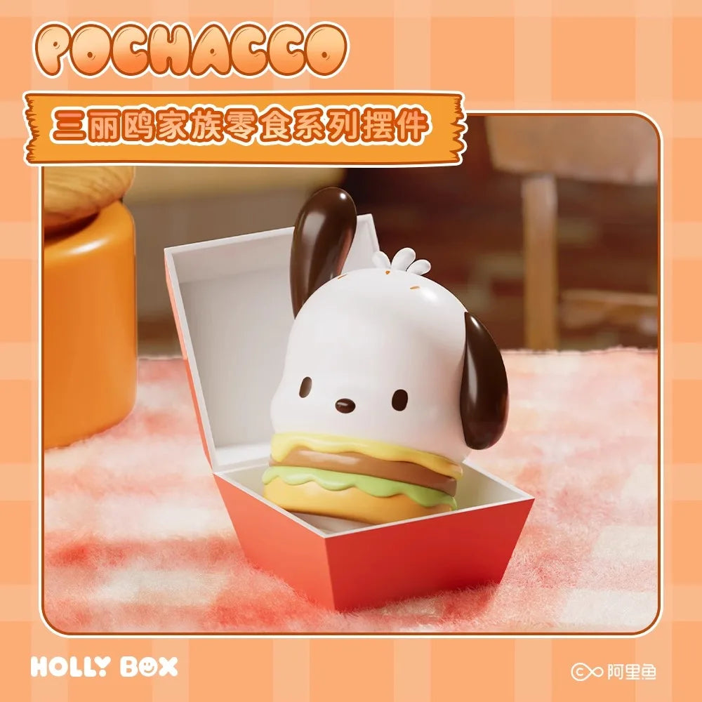 Sanrio Family Snack Series Trendy Toy Blind Bags / Blind Boxes, Kuromi Mini Figure Ornaments Gifts