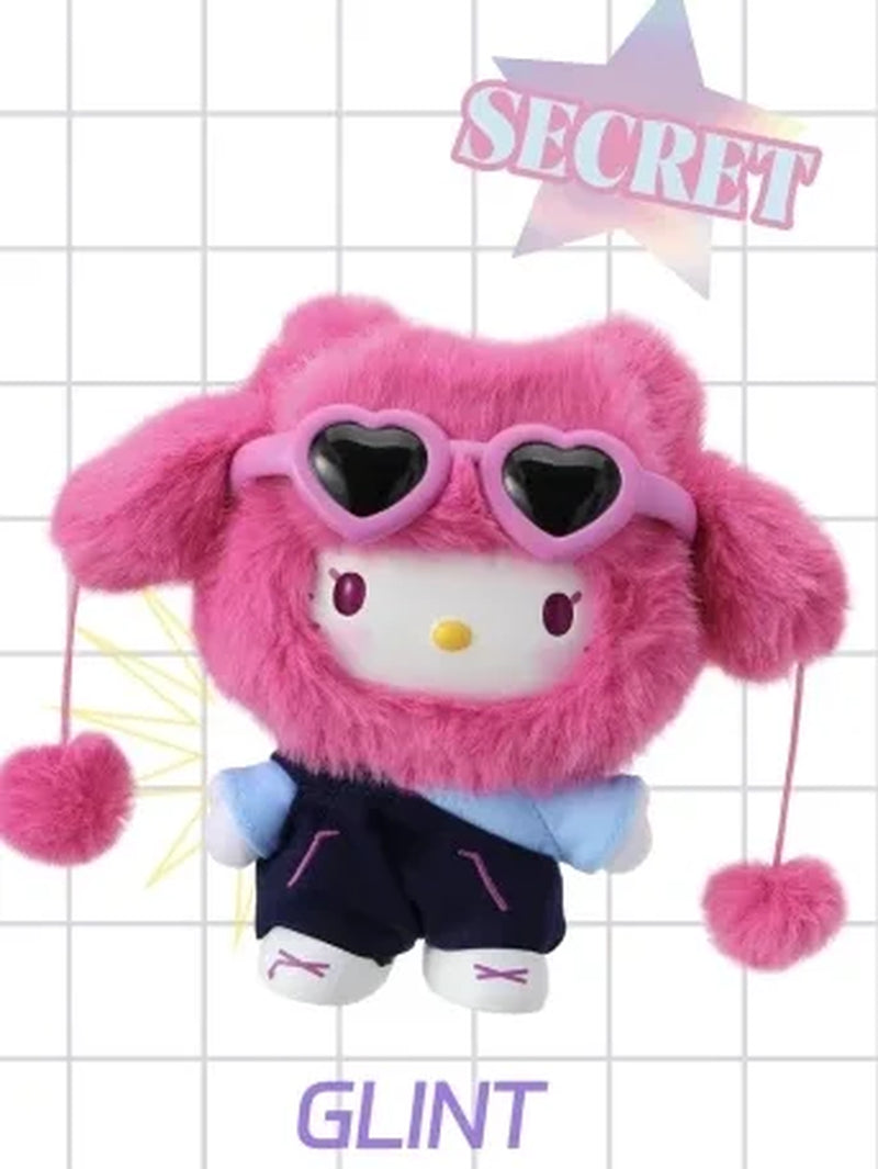 2025 Original Hellokitty Popstar Series Vinyl Doll Blind Box Hello Kitty Pendant Handbag Decoration Cute Doll Birthday Gift