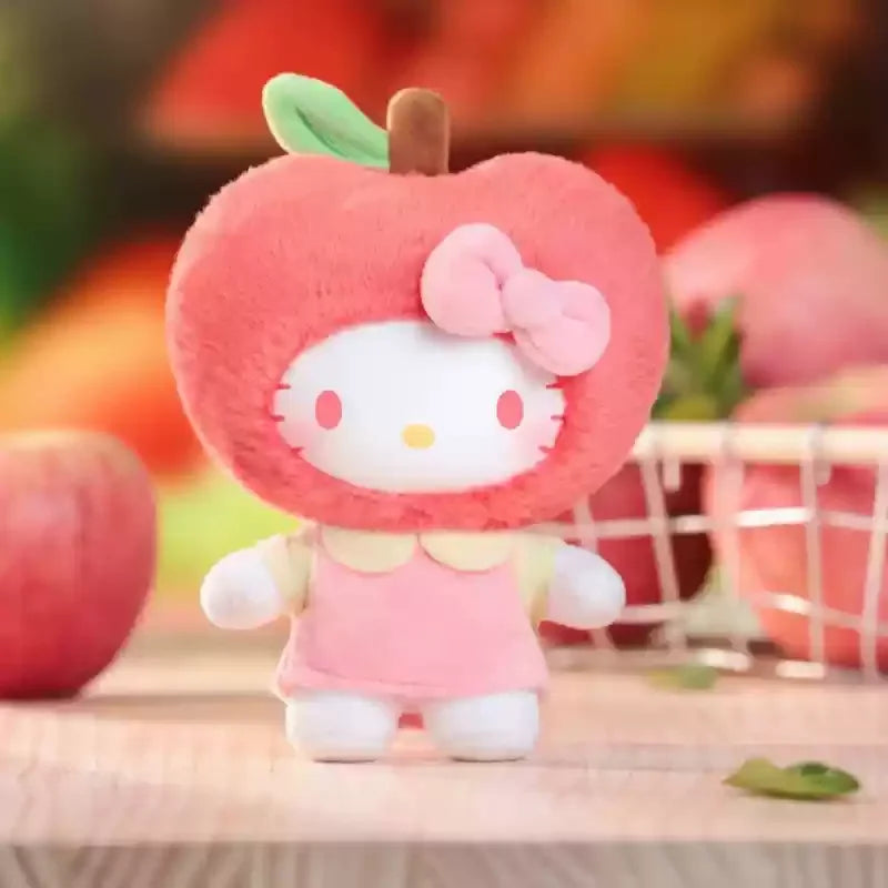 Authentic New TOPTOY Hello Kitty Fruity Paradise Series Plush Blind Box Anime Pendant Cartoon Pendant Doll Guess Bag Girl Gift