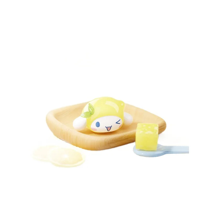 Genuine  Family Fruit Series Blind Bag Ornaments Toy Anime Figures Kuromi Pochacco Hellokitty Mysterious Box for Kids Toys