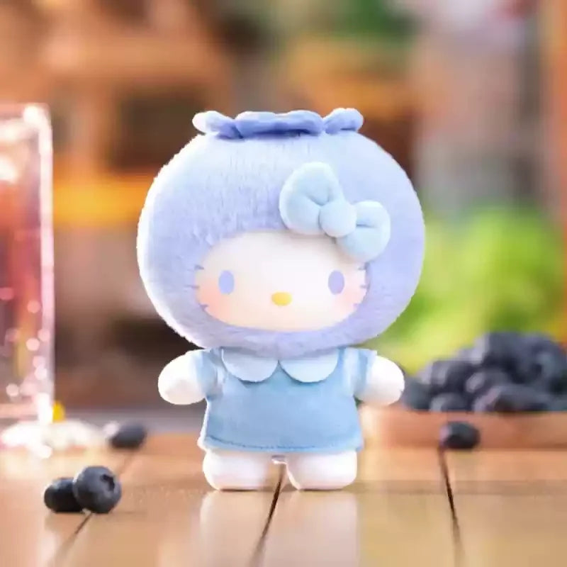 Authentic New TOPTOY Hello Kitty Fruity Paradise Series Plush Blind Box Anime Pendant Cartoon Pendant Doll Guess Bag Girl Gift