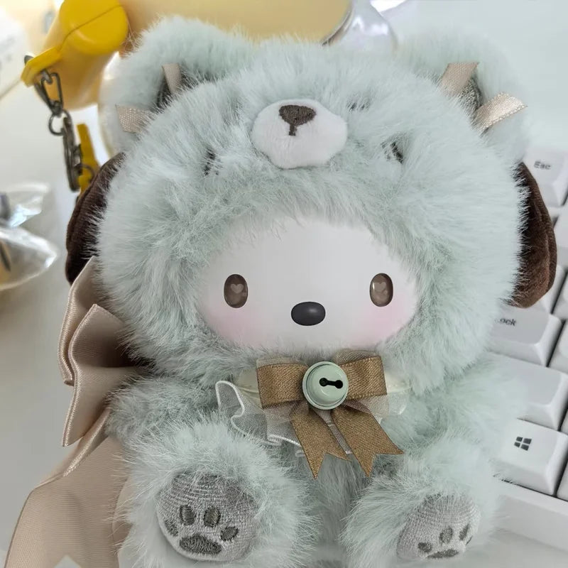 New Genuine Sanrio Characters Fox Island Series Vinyl Blind Box Toys Cartoon Hello Kitty Kuromi Cinnamoroll Pendents Trendy Gift