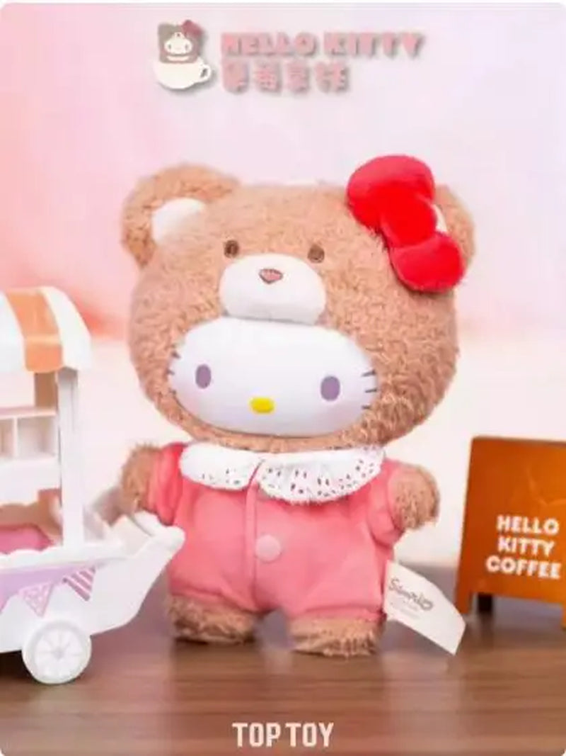 Authentic Toptoy  Velvet Plush Latte Baby Series Blind Box Trendy Handmade Doll Birthday Gift for Girl'S Favorite