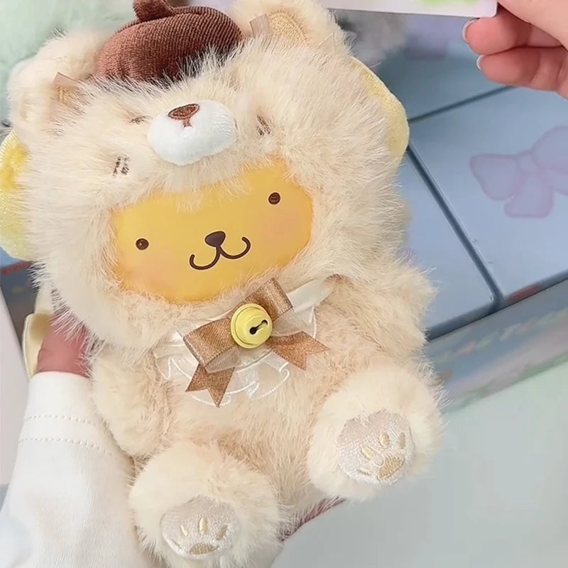 Sanrio Characters Fox Island Blind Box Cinnamoroll Kuromi Vinly Plush Pendants Surprise Box My Melody Anime Doll Mystery Bag Toy