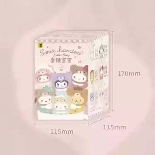 Authentic Toptoy  Velvet Plush Latte Baby Series Blind Box Trendy Handmade Doll Birthday Gift for Girl'S Favorite